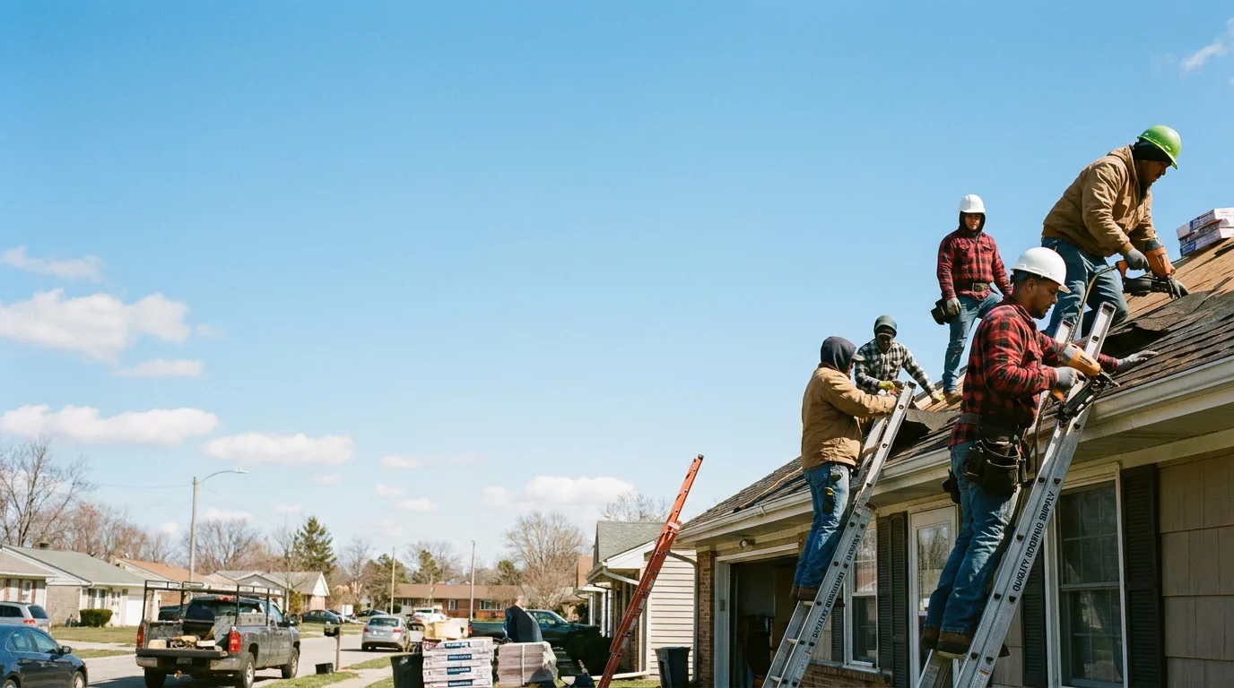 Roofing in Timblin, PA near me